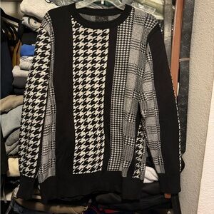 Zara Lrg houndstooth